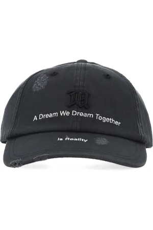 MISBHV Dream Embroidered Black Baseball Cap