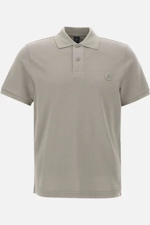 Moose Knuckles Everett Cotton Polo In Taupe