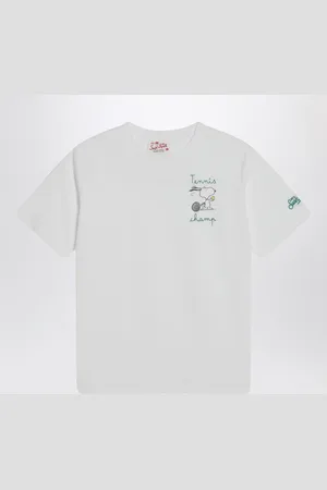 MC2 SAINT BARTH T Shirt With Snoopy Tennis Print