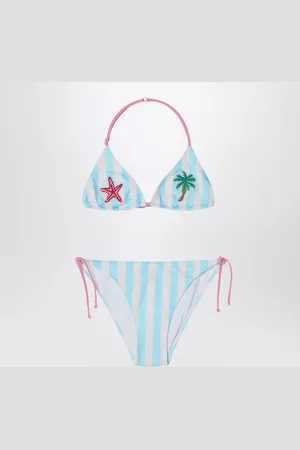 MC2 SAINT BARTH Holly Bikini White/Blue Striped