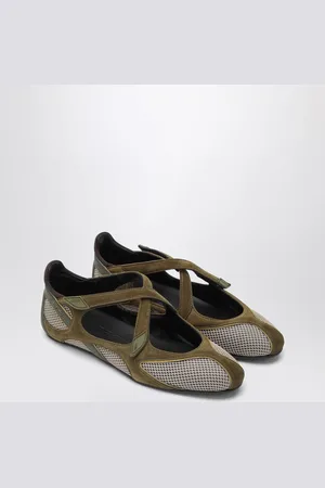 The Attico Ballerina Flat Floor 01 Army