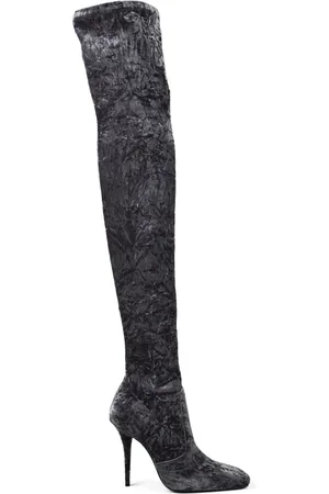 Saint Laurent Talia Thigh High Boots