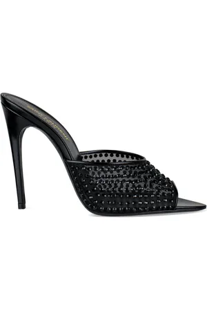 Saint Laurent Blonde Mules
