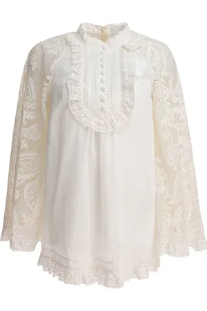 ZIMMERMANN Ascension Lace Yoke Tunic