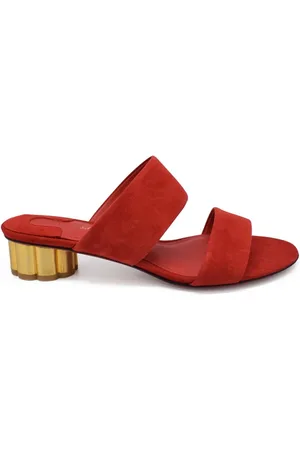 Salvatore Ferragamo Suede Mules