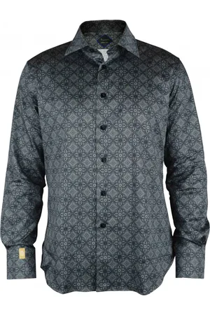 BILLIONAIRE Ls Milano Floral Geometric Shirt