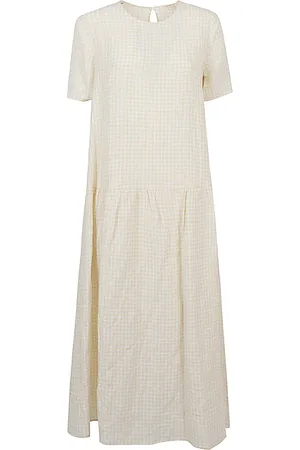 Apuntob Linen Long Dress