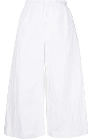 DANIELA GREGIS Cotton Wide Leg Trousers