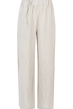 Apuntob Linen Straight Leg Trousers