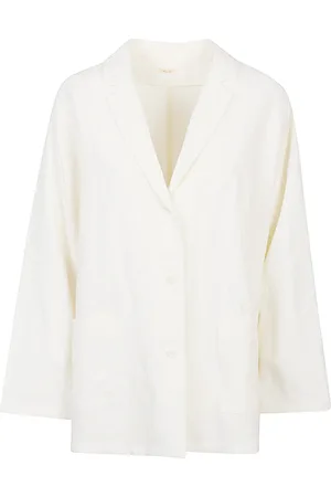 Apuntob Linen Single Breasted Jacket