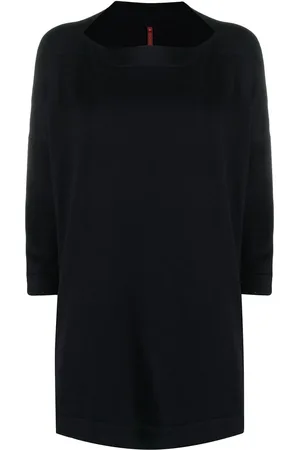 DANIELA GREGIS Cotton Boat Neck Sweater