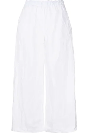 DANIELA GREGIS Cotton Wide Leg Trousers