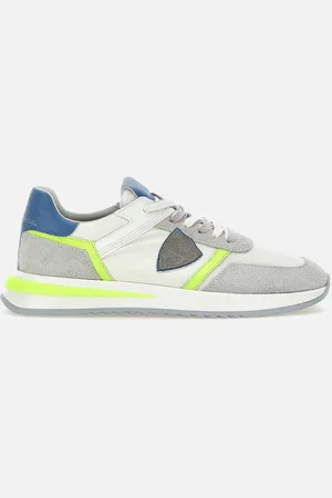 Philippe model Tropez 2.1 Sneakers In White Blue Yellow