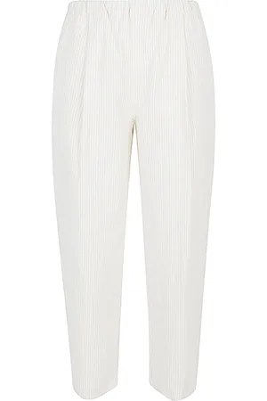 Apuntob Wide Leg Cotton Trousers