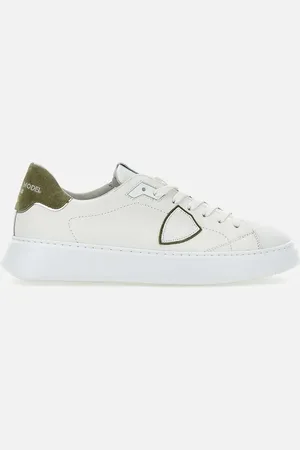Philippe model Temple Low Leather Sneakers