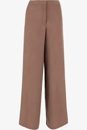 BLUMARINE Gabardine Trousers