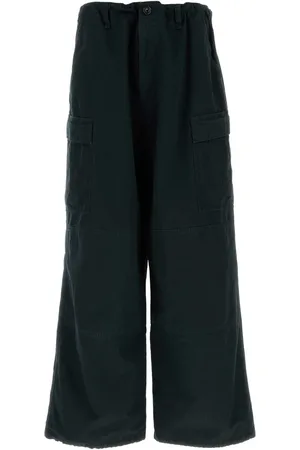 Balenciaga Navy Cotton Cargo Pant