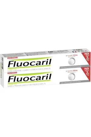 Fluocaril Bi-Fluorinated Whiteness Toothpaste 2 x 75ml