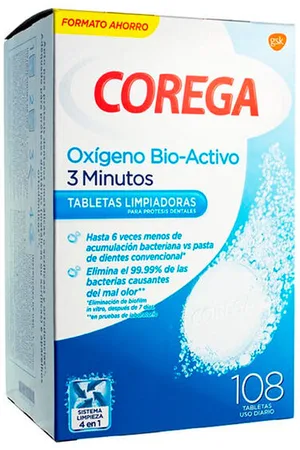 Corega Bio-Active Oxygen 108U