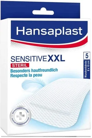 Hansaplast Sensitive XXL 8x10 5U