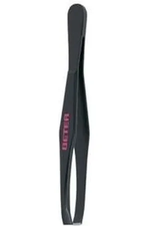 Beter Straight Black Hair Removal Tweezers