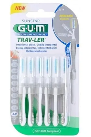 GUM ® 1618 Conical Brush 2mm 6pcs