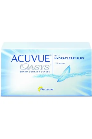 Acuvue Oasys Hydraclear Contact Lenses 2 Weeks Replacement -2.75 BC/8.4 12 Units