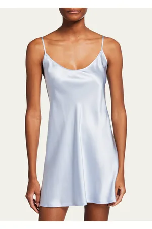 Maison Silk Embellished Nightgown