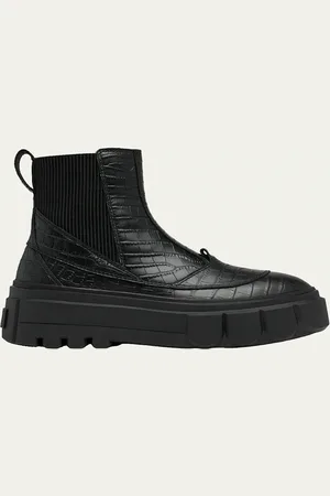 sorel Caribou Leather Winter Chelsea Booties