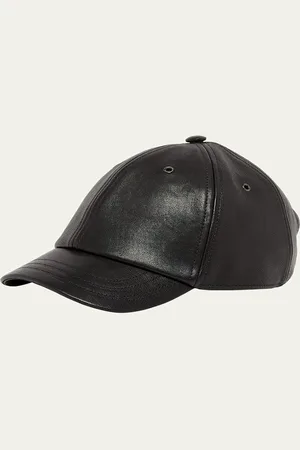 Saint Laurent Patent Leather Baseball Hat