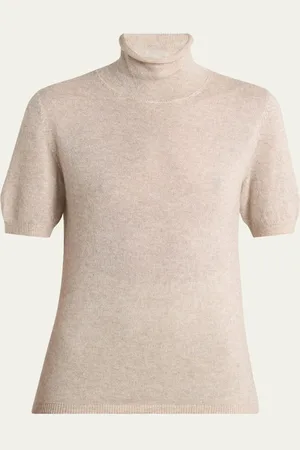 Loro Piana Camino Cashmere-Silk Turtleneck Sweater