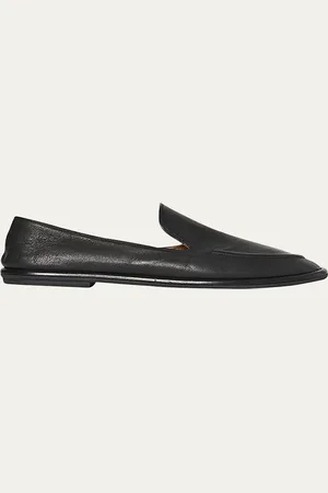 The Row Canal Leather Slip-On Loafers