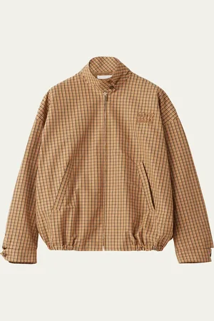 Miu Miu Check Canvas Jacket