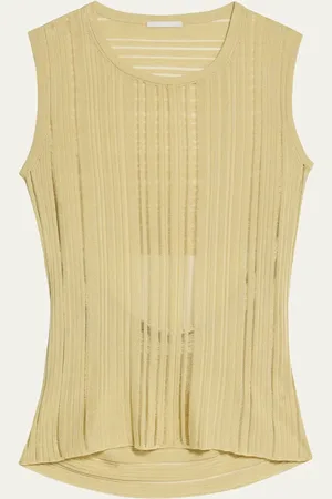 Helmut Lang Sleeveless Open-Back Top