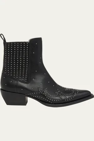 Golden Goose Debbie Beatles Studded Chelsea Boots