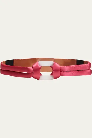 Giorgio Armani Octagon Satin Belt