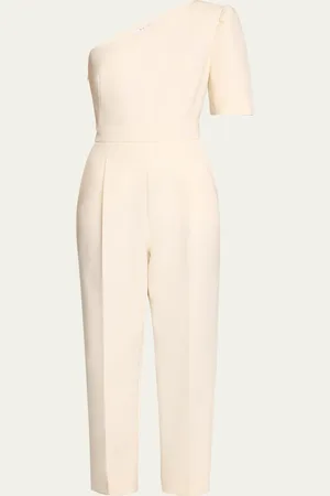 Max Mara Smalto One-Shoulder Jumpsuit