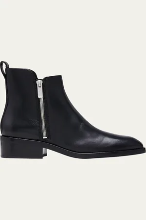 3.1 Phillip Lim Alexa Leather Zip Booties