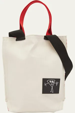 Plan C Mini Pili and Bianca Canvas Bucket Bag