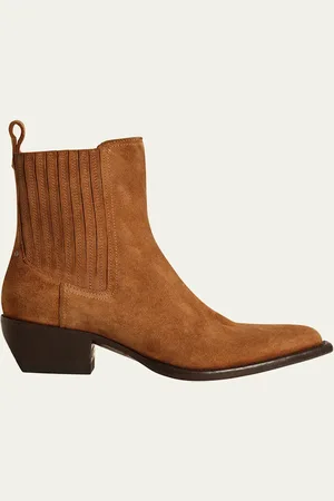 Golden Goose Debbie Beatles Suede Ankle Boots