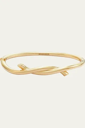 Boochier 18K Yellow Ties Bangle