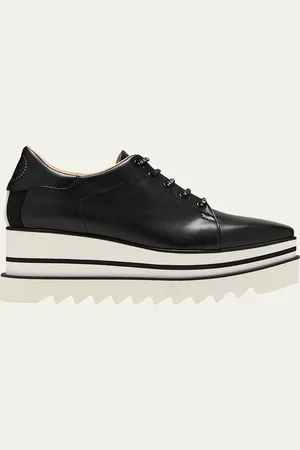 Stella McCartney Sneakelyse Vegan Logo Platform Loafers