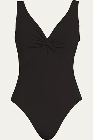 Karla Colletto V-Neck Swimsuit