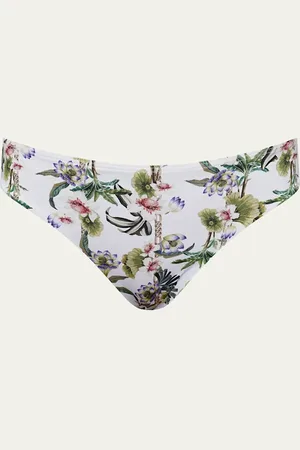 Aqua Blu Australia Print Charlize Classic Bikini Bottoms