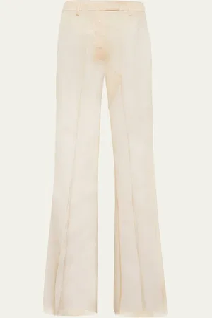 Prada Flared Organza Pants