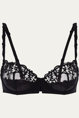 Simone Pérèle Saga Non-Padded Lace Demi Bra