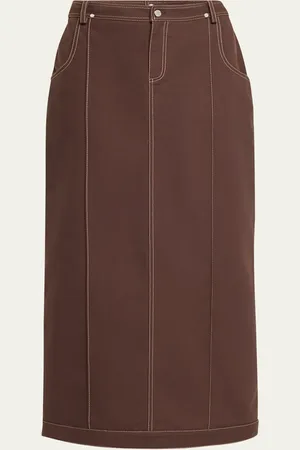 Jane Wade Canvas Trucker Skirt