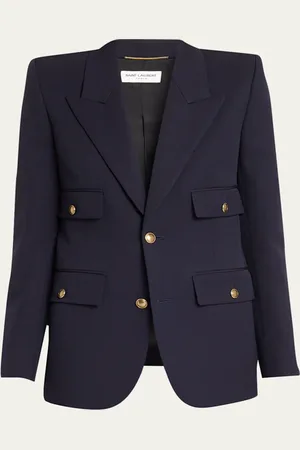 Saint Laurent 4-Pocket Blazer Jacket