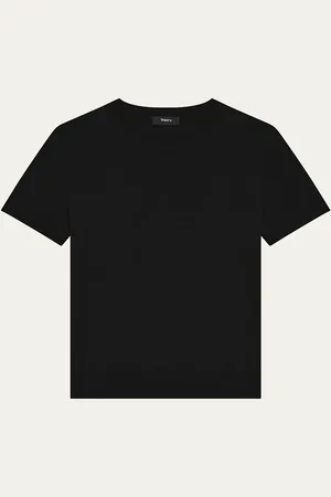 THEORY Regal Merino Wool Short-Sleeve Crew T-Shirt