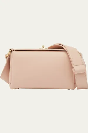 Plan C Mini Turn-Lock Leather Shoulder Bag